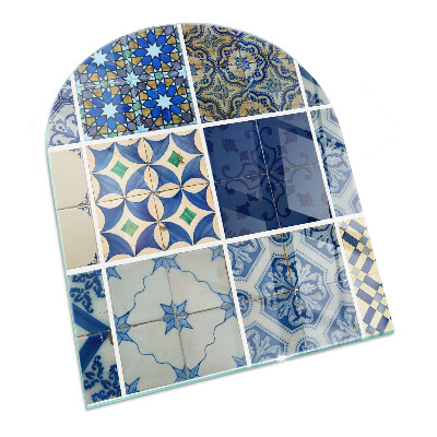 Glass hearth for log burner Ceramic tile patterns