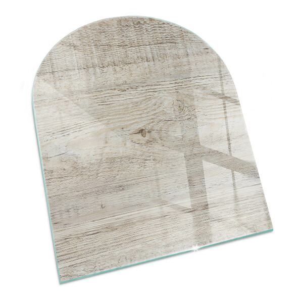 Glass hearths for wood burners Light wood texture