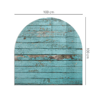 Glass hearths for wood burners Rustic style boards