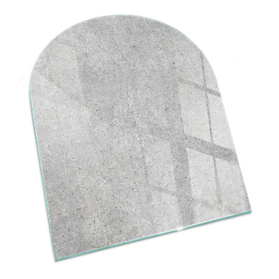 Glass hearths for wood burners Raw concrete texture