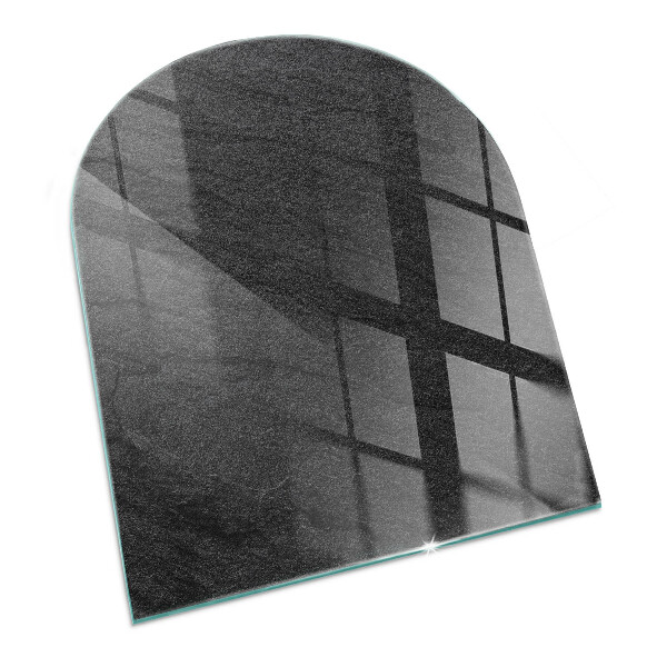 Glass hearths for wood burners Stone surface texture