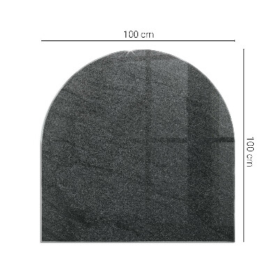 Glass hearths for wood burners Stone surface texture
