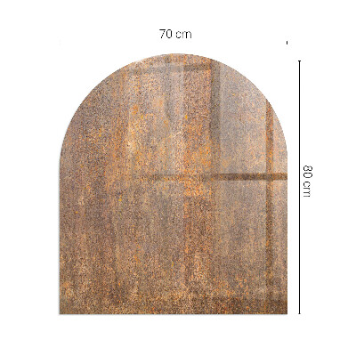 Glass hearths for wood burners Rust texture for background