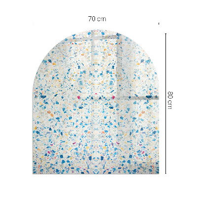 Glass hearth for log burner Abstract texture pattern