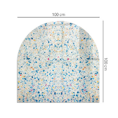 Glass hearth for log burner Abstract texture pattern