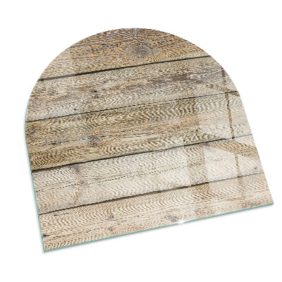 Glass hearths for wood burners Natural wood boards