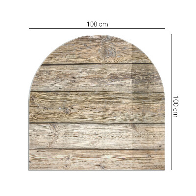 Glass hearths for wood burners Natural wood boards