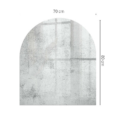 Glass hearths for wood burners Raw concrete texture