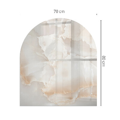 Glass hearths for wood burners Natural stone pattern