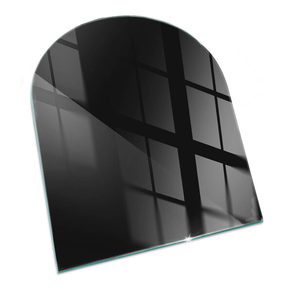 Glass hearths for wood burners Color Dark graphite