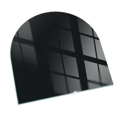 Glass hearths for wood burners Color Dark graphite
