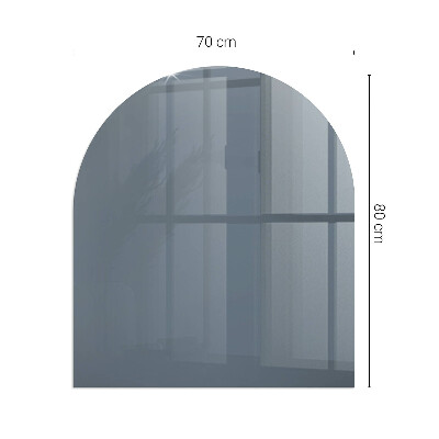 Glass hearths for wood burners Color Dark blue
