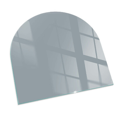 Glass hearths for wood burners Color Gray