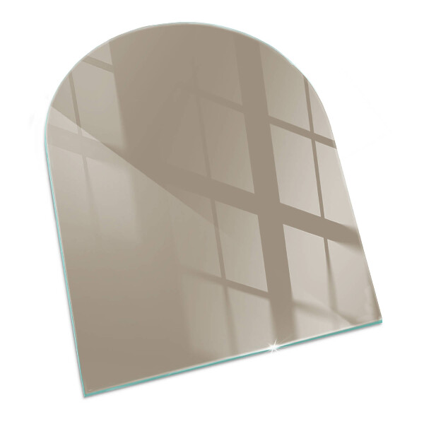 Glass hearth for log burner Color Brown