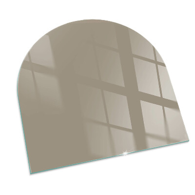 Glass hearth for log burner Color Brown
