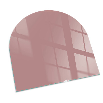 Glass hearths for wood burners Color Pink