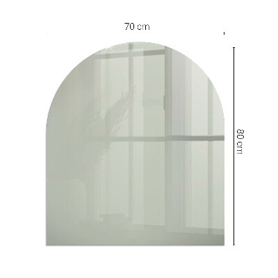 Glass hearth for log burner Color Gray-green