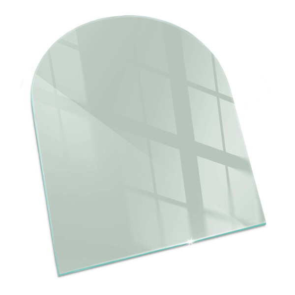 Glass hearths for wood burners Color Light green