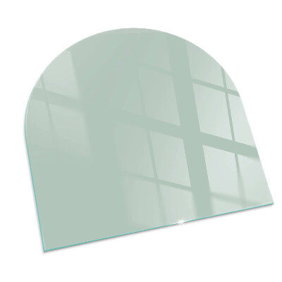 Glass hearths for wood burners Color Light green