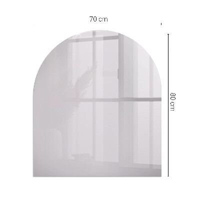 Glass hearth for log burner Color Light purple