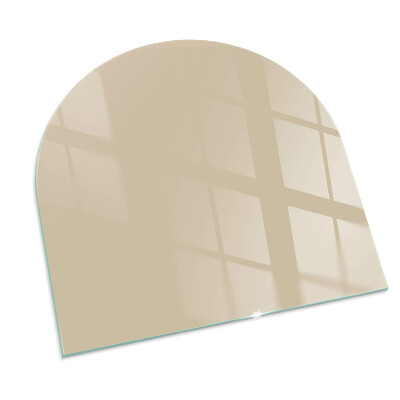 Glass hearths for wood burners Color Beige