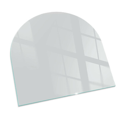 Glass hearth for log burner Color Gray