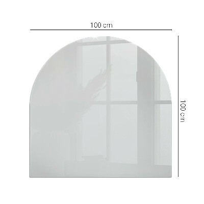 Glass hearth for log burner Color Gray