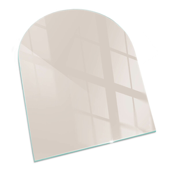 Glass hearths for wood burners Color Pale pink