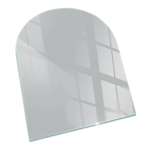 Glass hearth for log burner Color Light grey