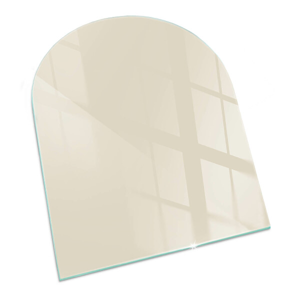 Glass hearths for wood burners Color Beige