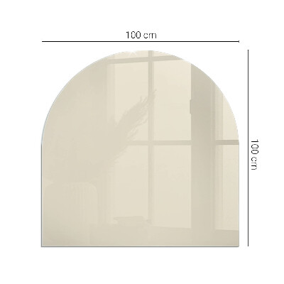 Glass hearths for wood burners Color Beige