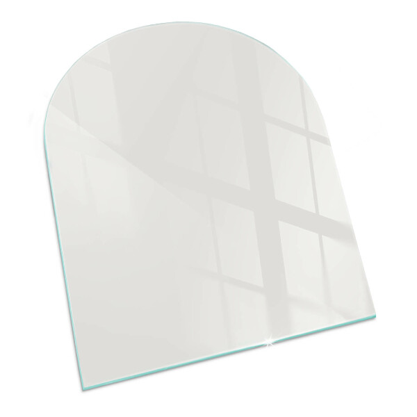 Glass hearth for log burner Color Gray