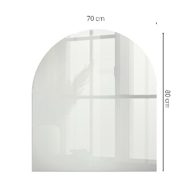Glass hearth for log burner Color Gray
