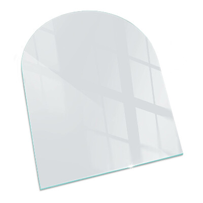 Glass hearth for log burner Color Light grey