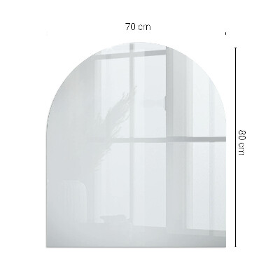 Glass hearth for log burner Color Light grey