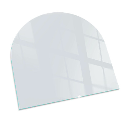 Glass hearth for log burner Color Light grey