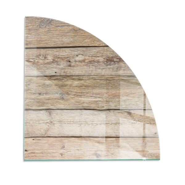 Glass hearth for wood stove Texture of wooden boards