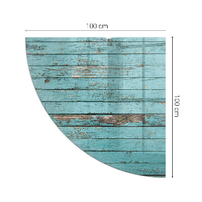 Glass hearth for wood stove Rustic style boards