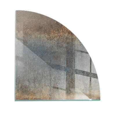 Glass hearth Abstract textured pattern