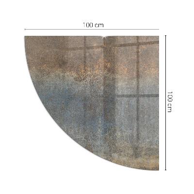 Glass hearth Abstract textured pattern