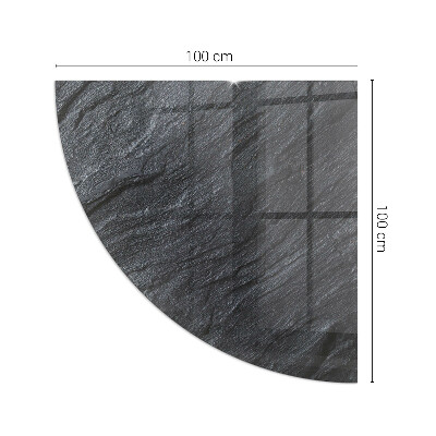 Glass hearth for wood stove Stone surface texture