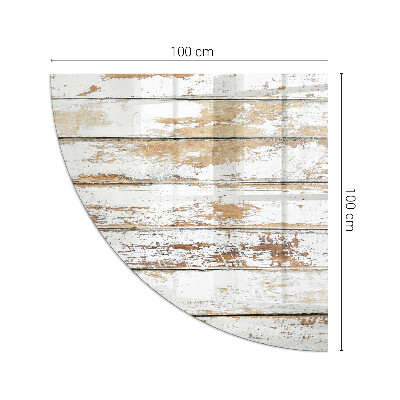 Glass hearth for wood stove A damaged wooden board