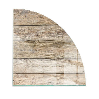 Glass hearth for wood stove Natural wood boards