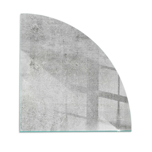 Glass hearth Raw concrete texture