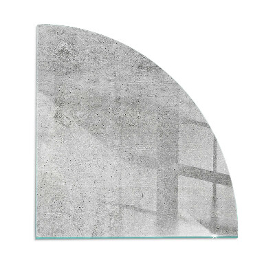 Glass hearth Raw concrete texture