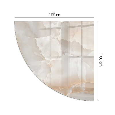 Glass hearth for wood stove Natural stone pattern