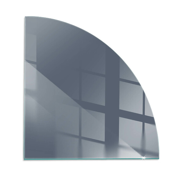 Glass hearth for wood stove Color Dark blue