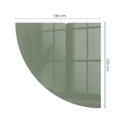 Glass hearth Color Olive