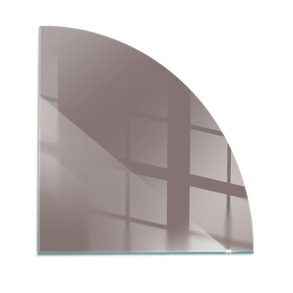 Glass hearth for wood stove Color Beige