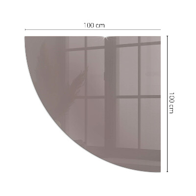 Glass hearth for wood stove Color Beige
